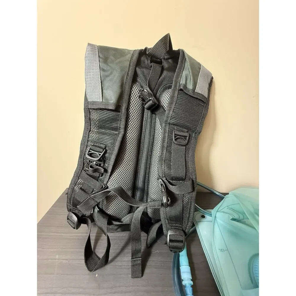 Cabelas 58L Internal Frame Hiking Camping Backpack Detachable Daypack 2 Bladders